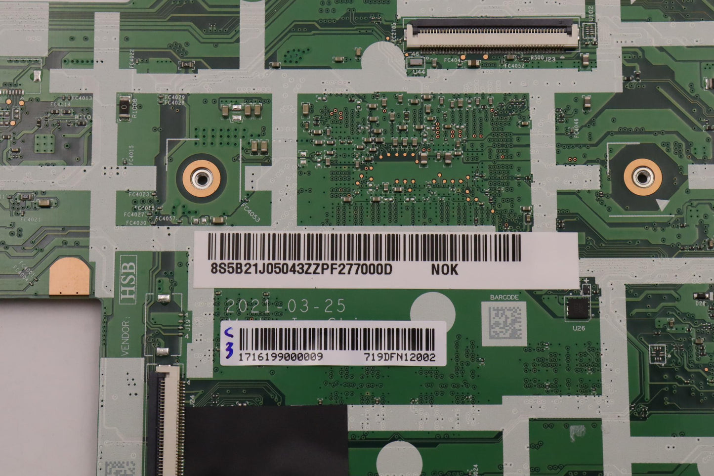 Lenovo Bdplanar Fru N4500 4G Memory 6 - 5B21J05043