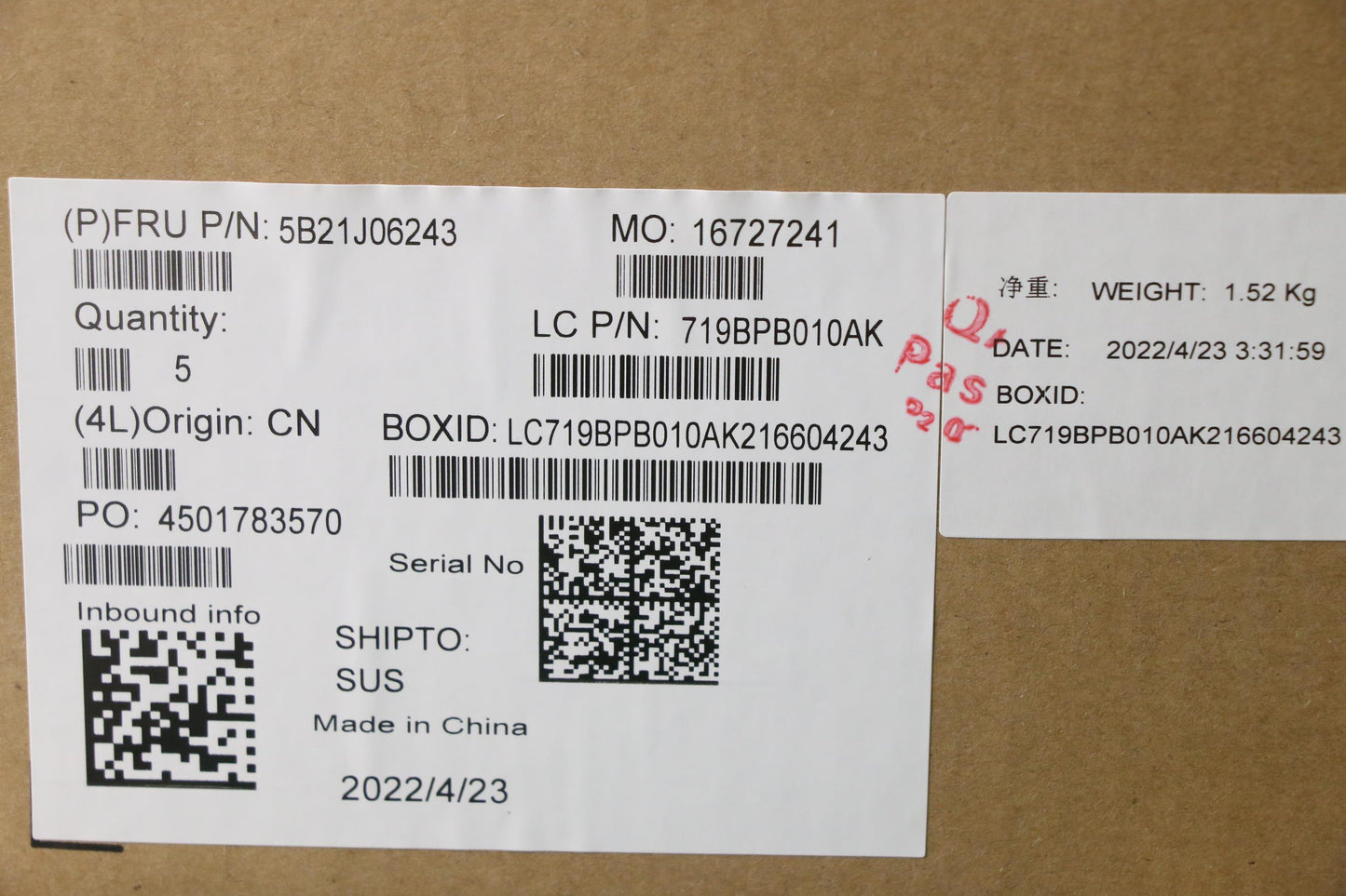 Lenovo Bdplanar I7-1165G7 Umassdndlwi - 5B21J06243