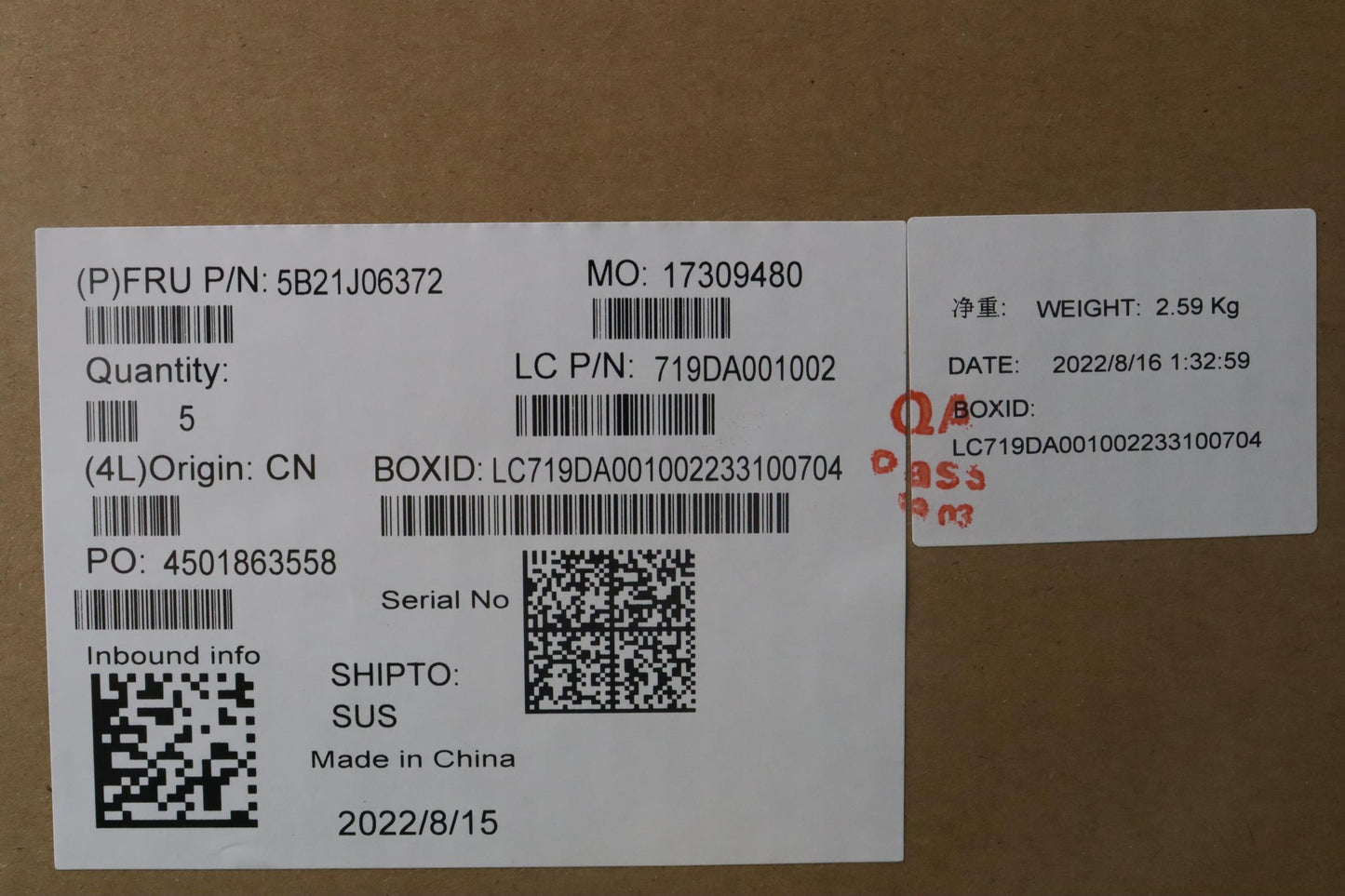 Lenovo Bdplanar Fli712700H3050Ax211Nn - 5B21J06372