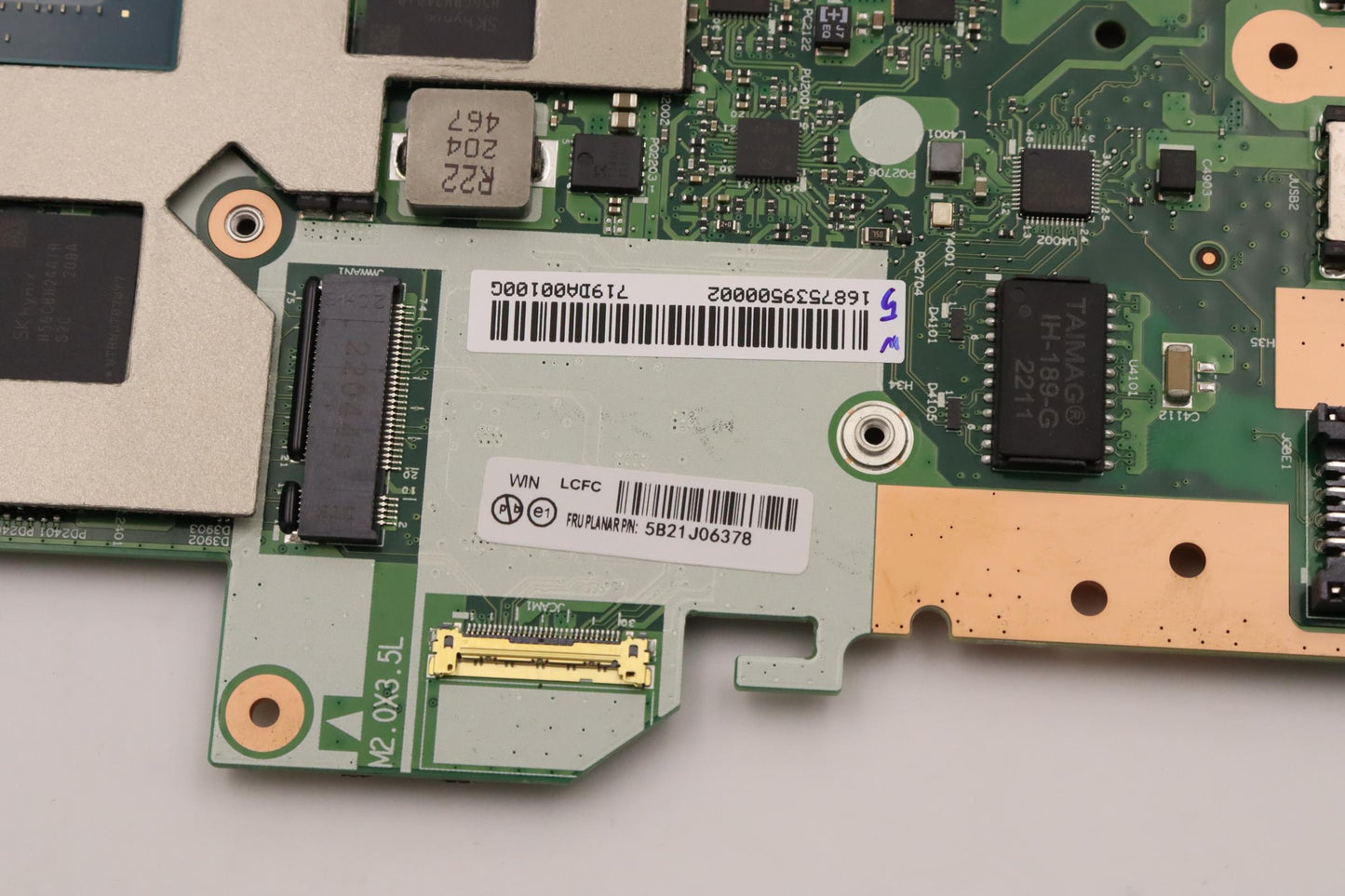 Lenovo Bdplanar Fli712800Hvp3050211Wy - 5B21J06378