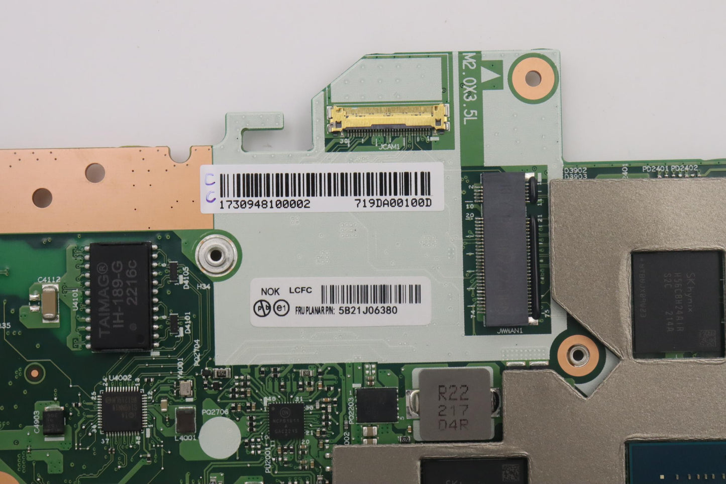 Lenovo Bdplanar Fli712800Hvp3050211Ny - 5B21J06380