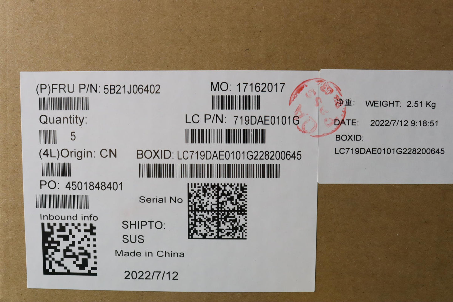 Lenovo Bdplanar I7-12800Hvpiugax211 W - 5B21J06402