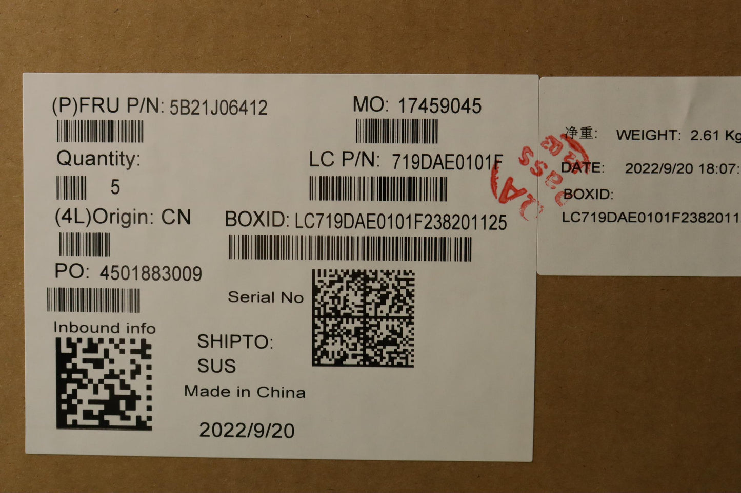 Lenovo Bdplanar I7-12700Ht600Ax211 Nn - 5B21J06412
