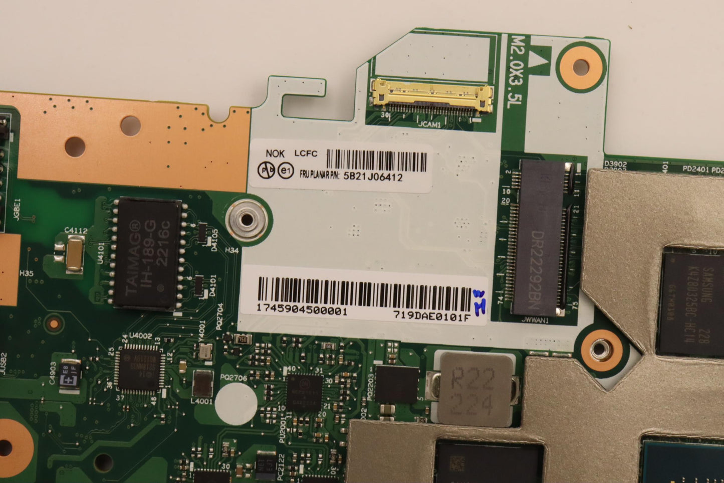 Lenovo Bdplanar I7-12700Ht600Ax211 Nn - 5B21J06412