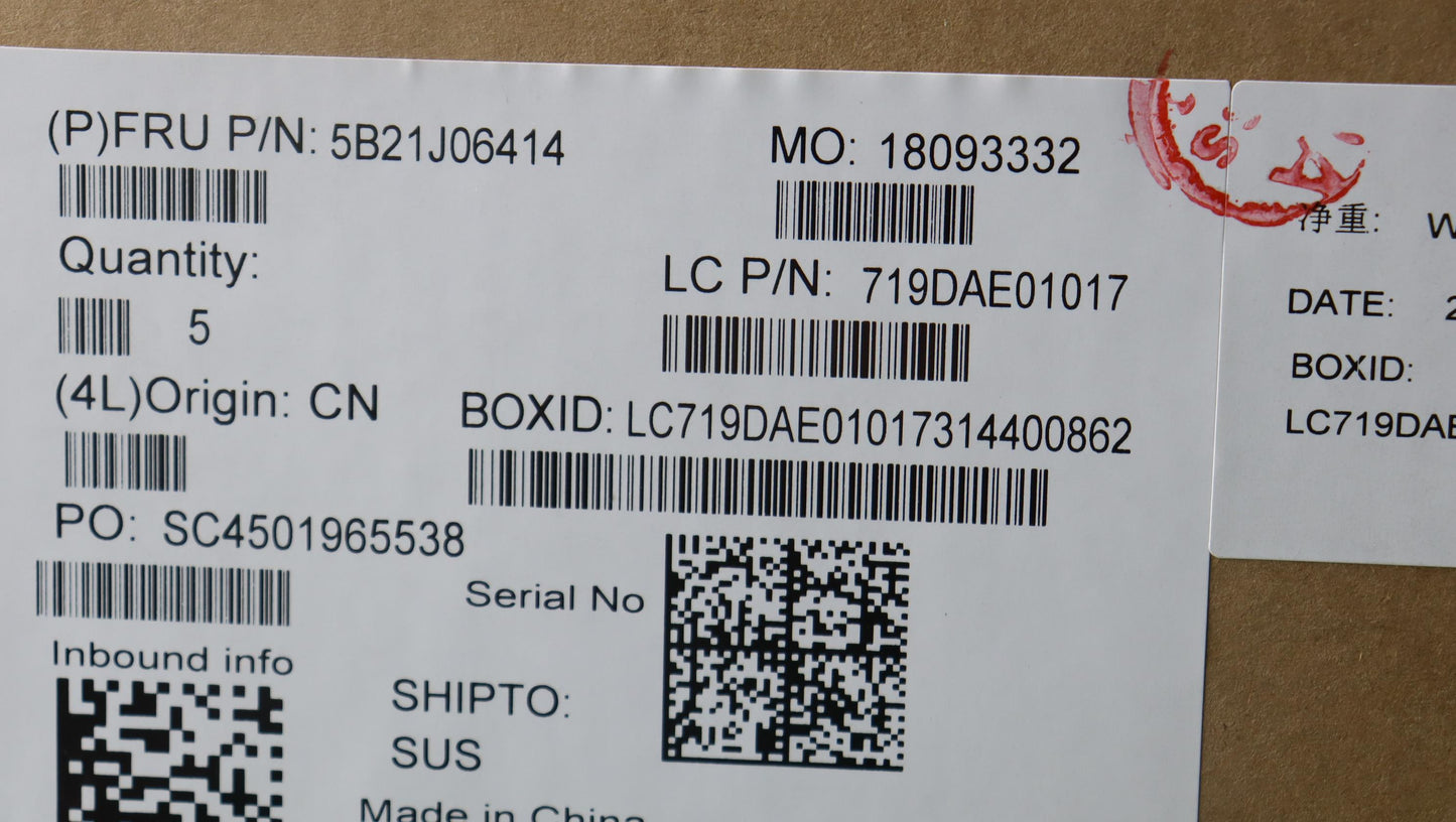 Lenovo Bdplanar I7-12700Ht600Ax211 Wn - 5B21J06414
