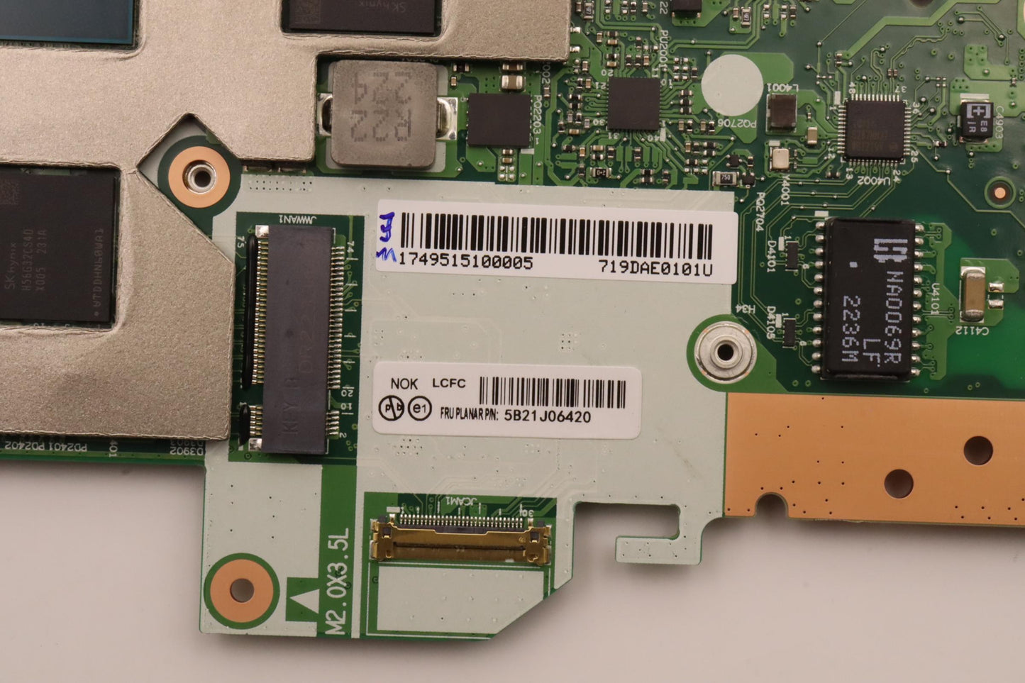 Lenovo Bdplanar I7-12700Ht1200Ax211 N - 5B21J06420