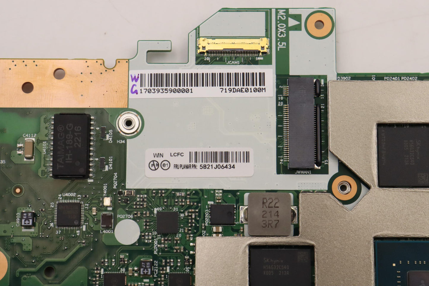 Lenovo Bdplanar I7-12800Hvpt1200Ax211 - 5B21J06434