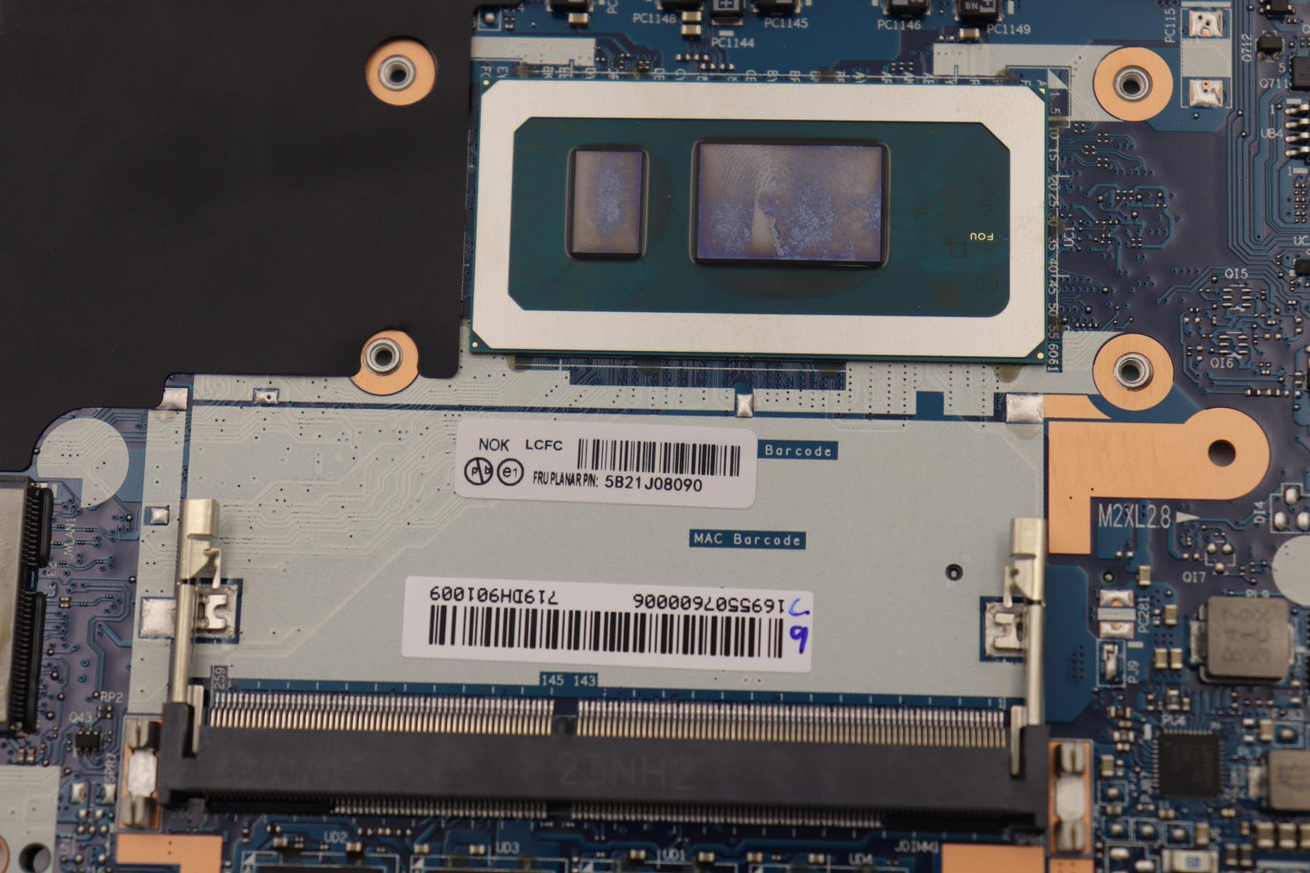 Lenovo Bdplanar I71255Uixeg8G Nok Na - 5B21J08090