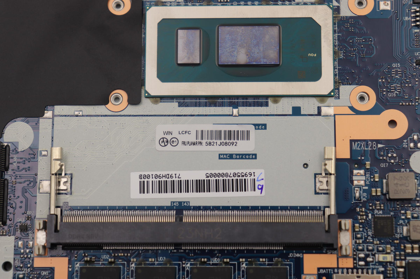 Lenovo Bdplanar I71255Uixeg8G Win Na - 5B21J08092