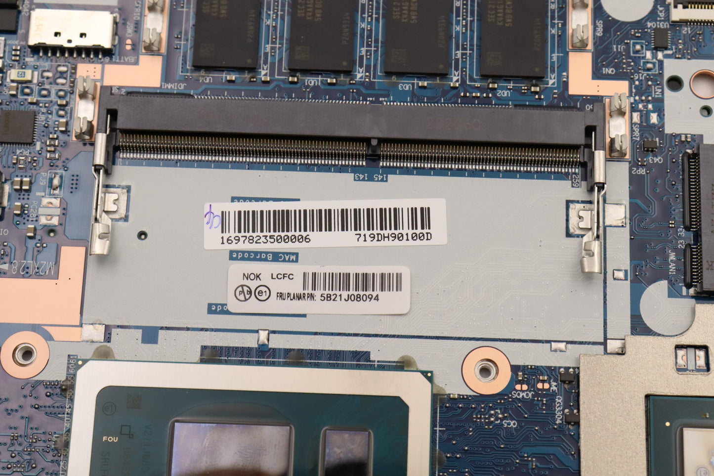 Lenovo Bdplanar I51235Umx550 8Gnok Na - 5B21J08094