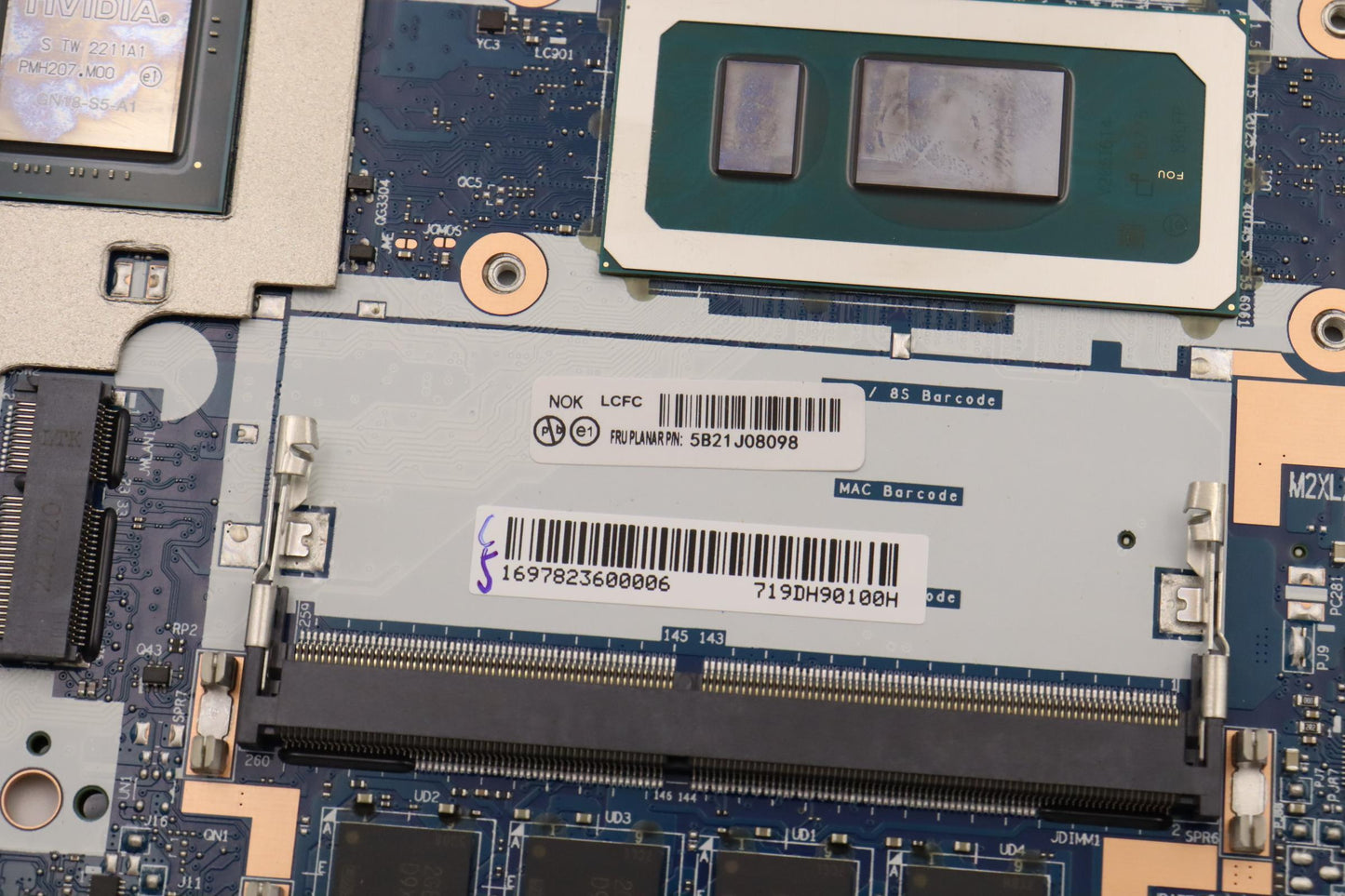 Lenovo Bdplanar I71255Umx550 8Gnok Na - 5B21J08098