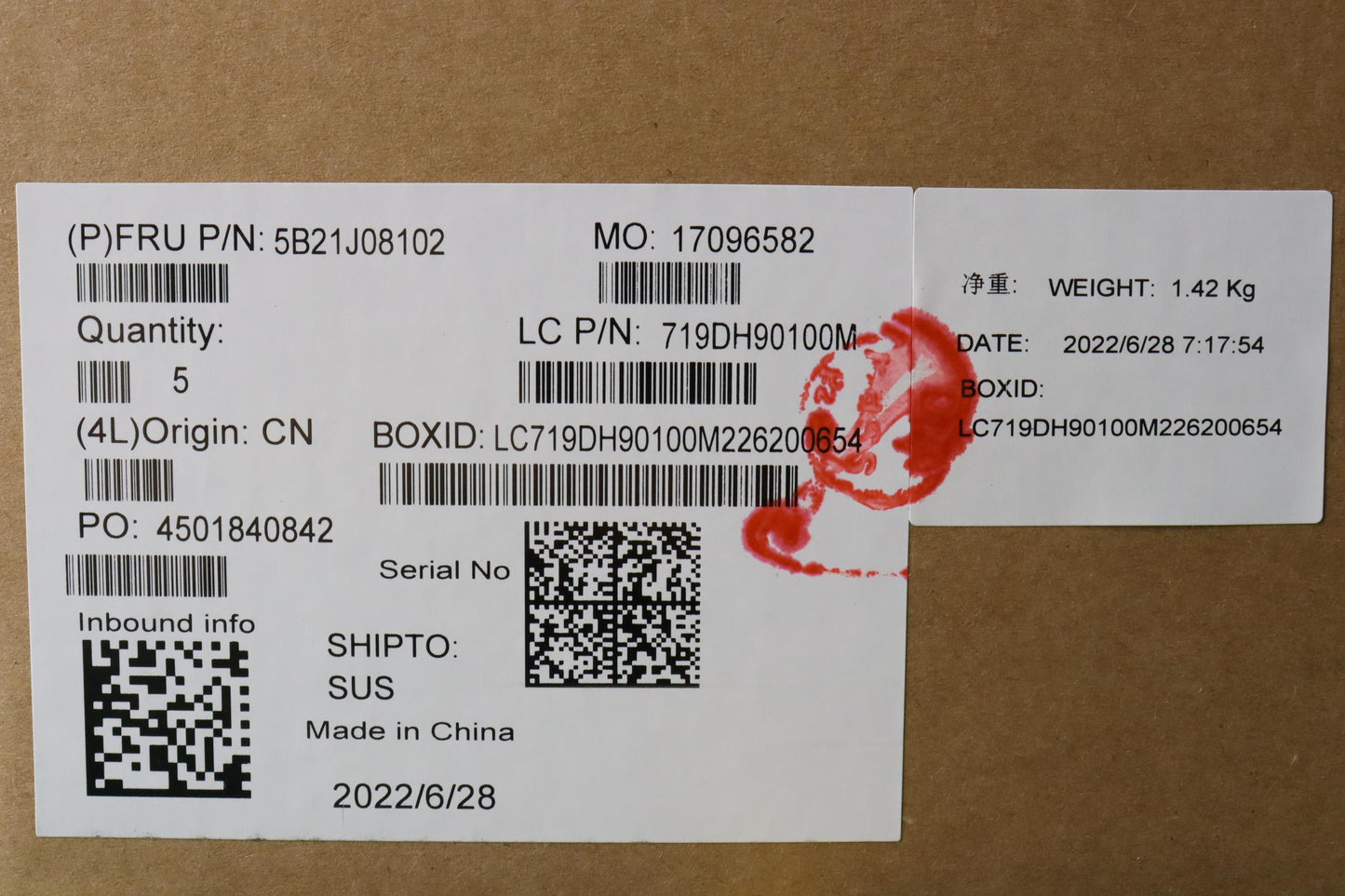 Lenovo Bdplanar I51240Pixeg8G Nok Na - 5B21J08102