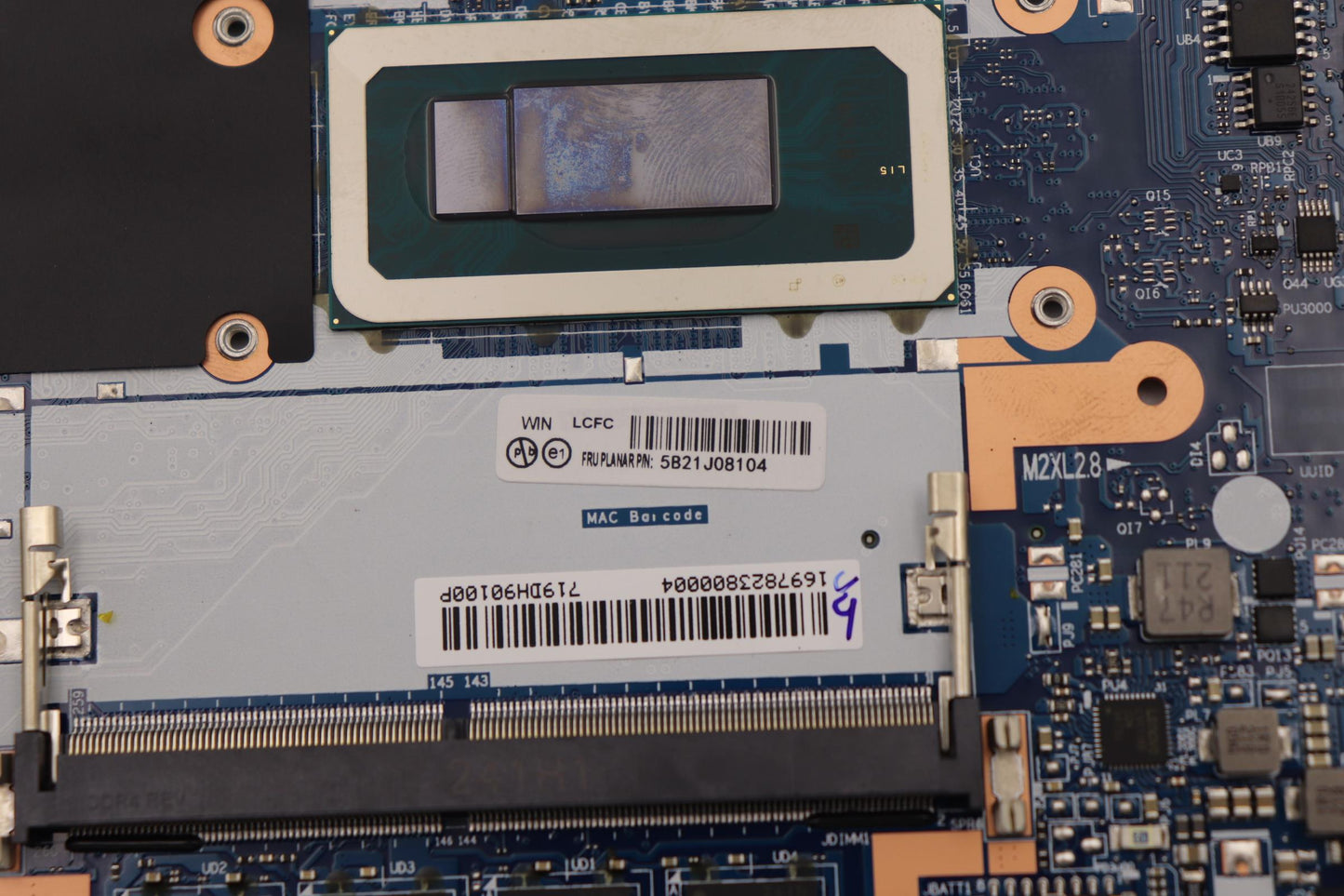 Lenovo Bdplanar I51240Pixeg8G Win Na - 5B21J08104