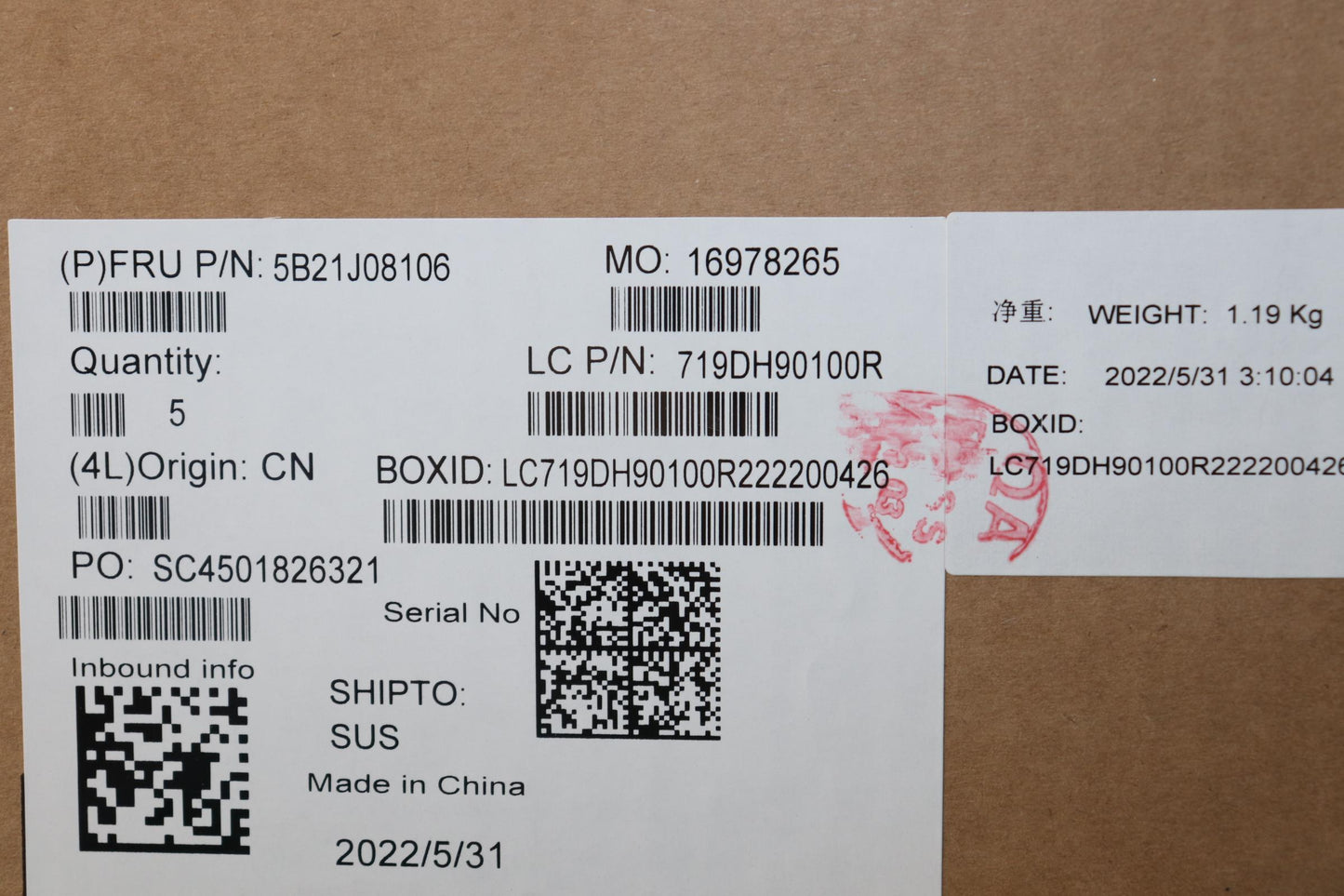 Lenovo Bdplanar I71260Pixeg8G Nok Na - 5B21J08106