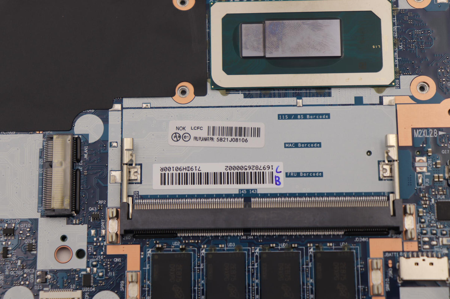 Lenovo Bdplanar I71260Pixeg8G Nok Na - 5B21J08106