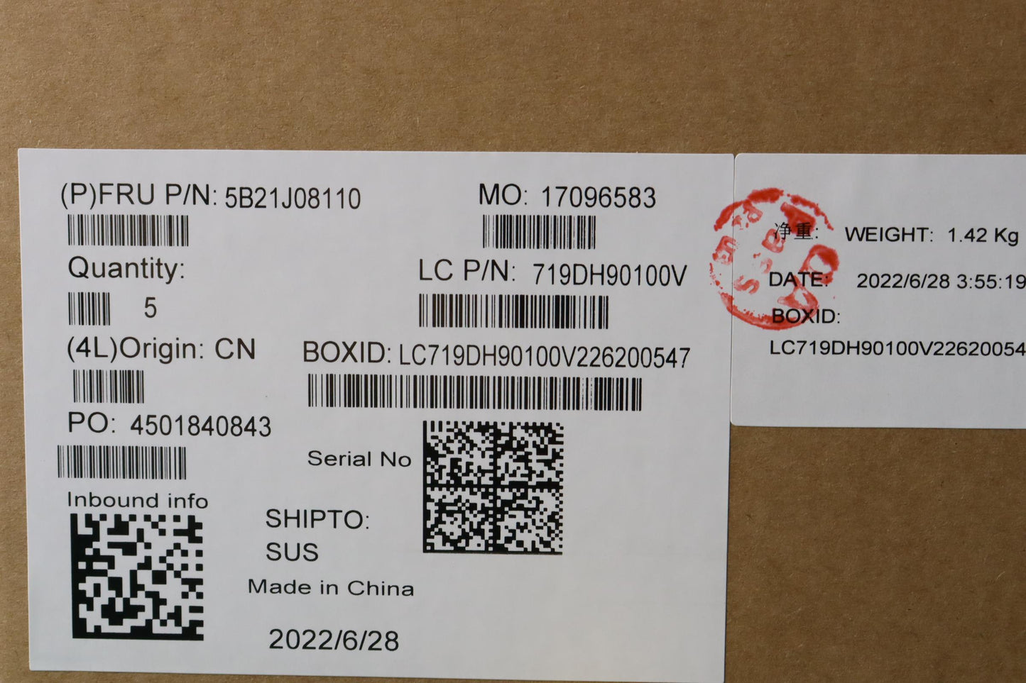 Lenovo Bdplanar I51235Uixeg0G Nok Na - 5B21J08110