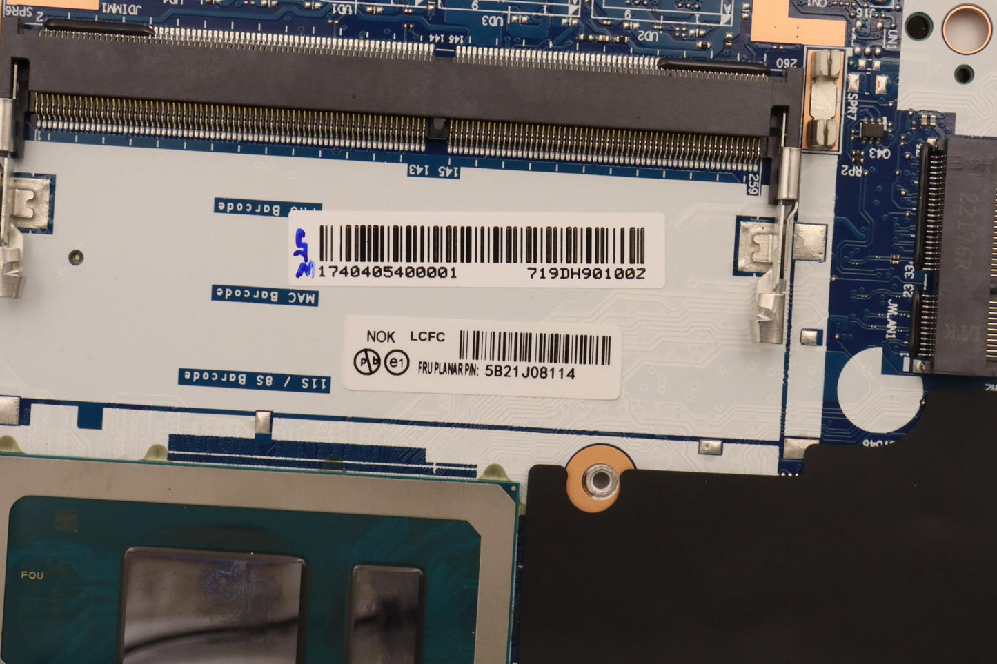 Lenovo Bdplanar I71255Uixeg0G Nok Na - 5B21J08114