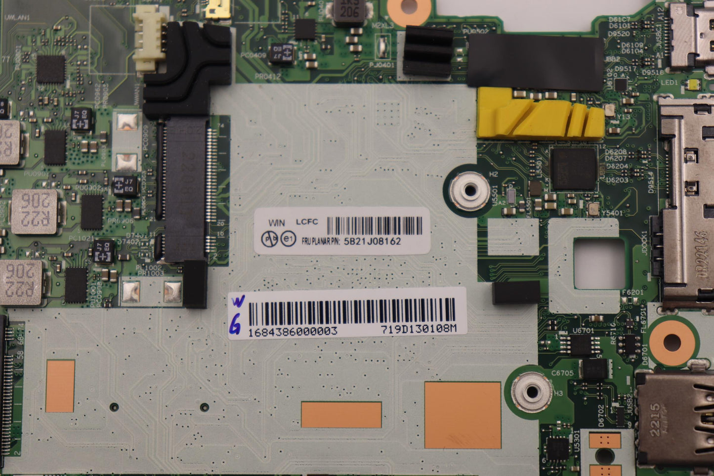 Lenovo Bdplanar I7-1165G78Gt500Ax201N - 5B21J08162