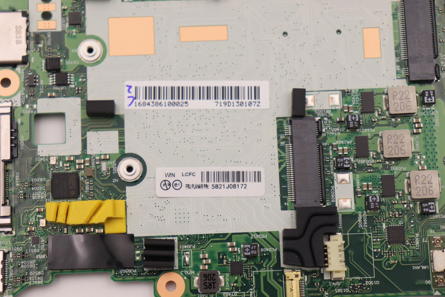 Lenovo Bdplanar I7-1165G716Gdisax201N - 5B21J08172