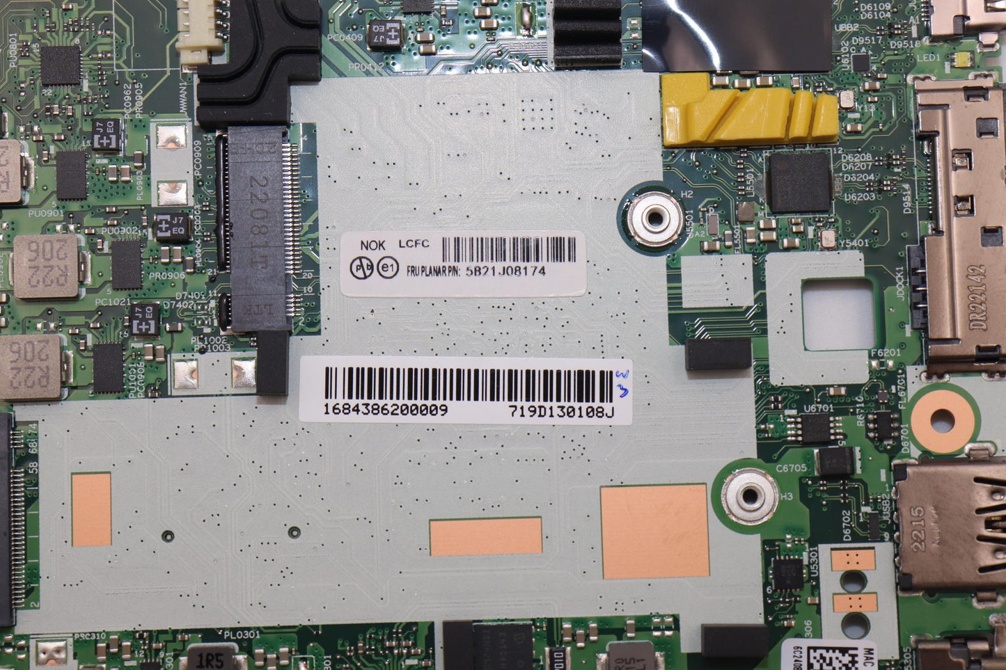 Lenovo Bdplanar I7-1165G716Gdisax201N - 5B21J08174