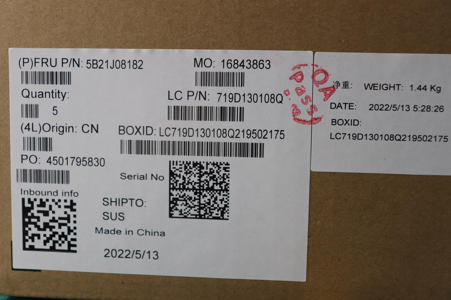 Lenovo Bdplanar I5-1145G78Gdis201Vpnd - 5B21J08182