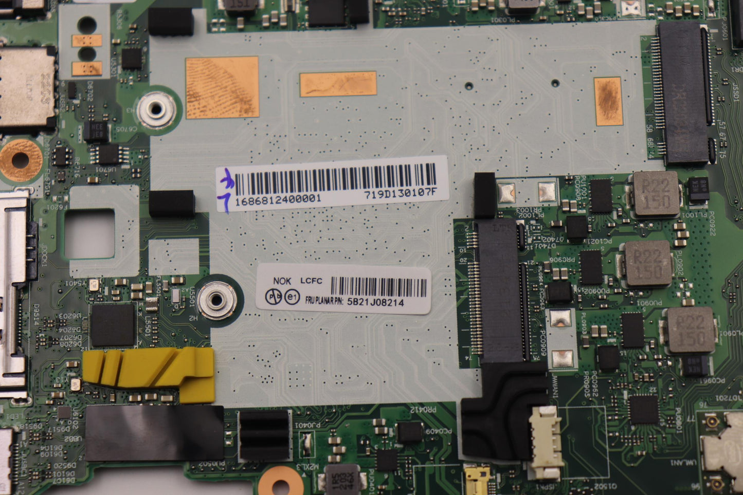 Lenovo Bdplanar I7-1165G7,8G,Ax201Ndl - 5B21J08214