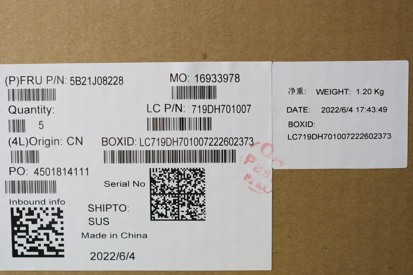 Lenovo Bdplanar Fri51235Uirxe8Gwinnad - 5B21J08228