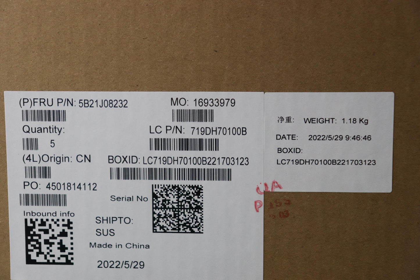 Lenovo Bdplanar I71255Uirisxe8G Win,N - 5B21J08232