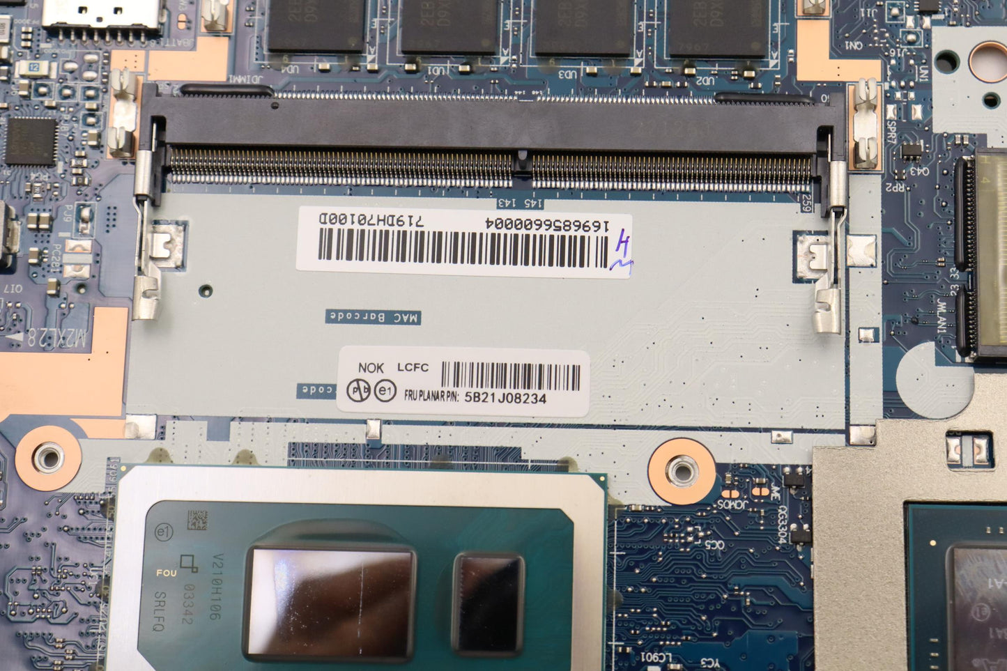 Lenovo Bdplanar Fi51235Umx5508Gnoknaf - 5B21J08234