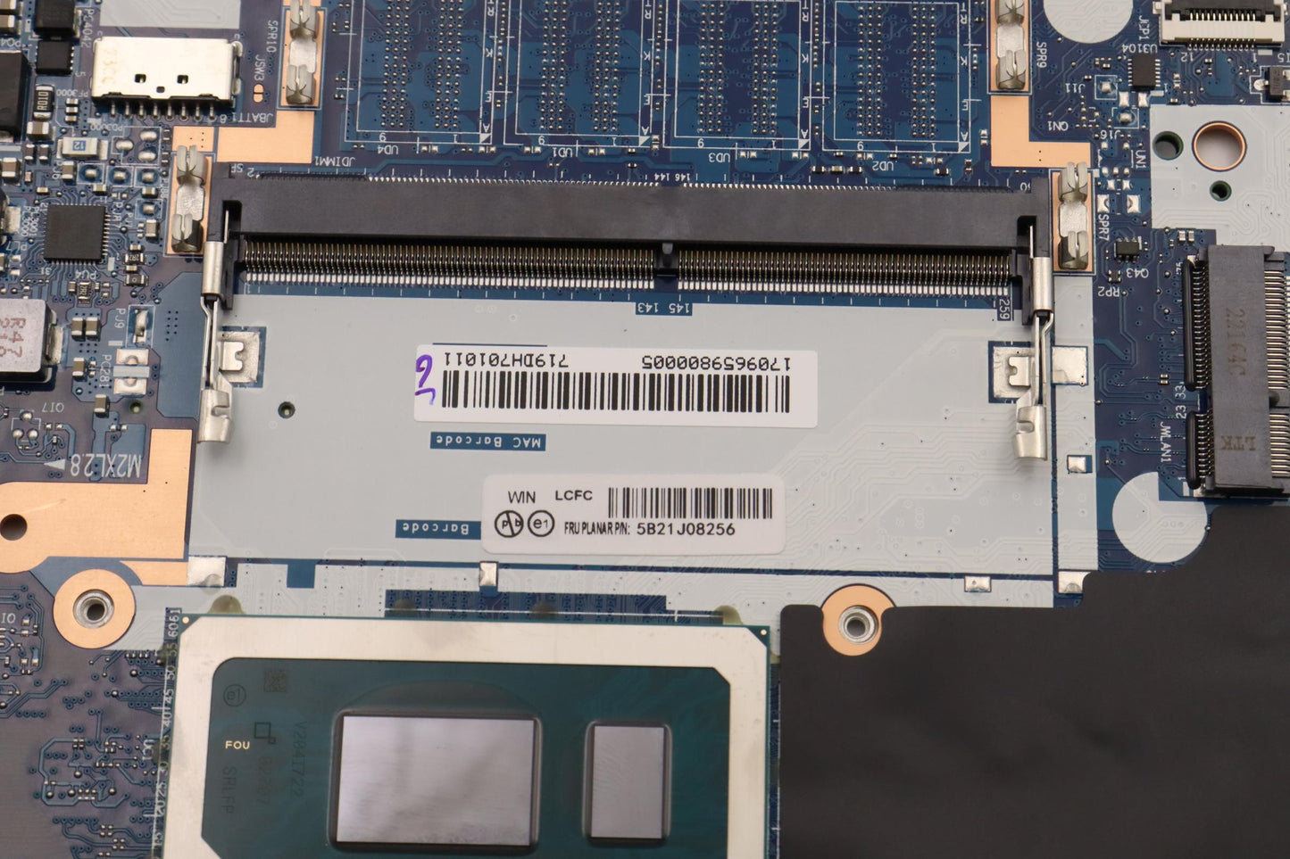 Lenovo Bdplanar I71255Uirisxe0G Win,N - 5B21J08256