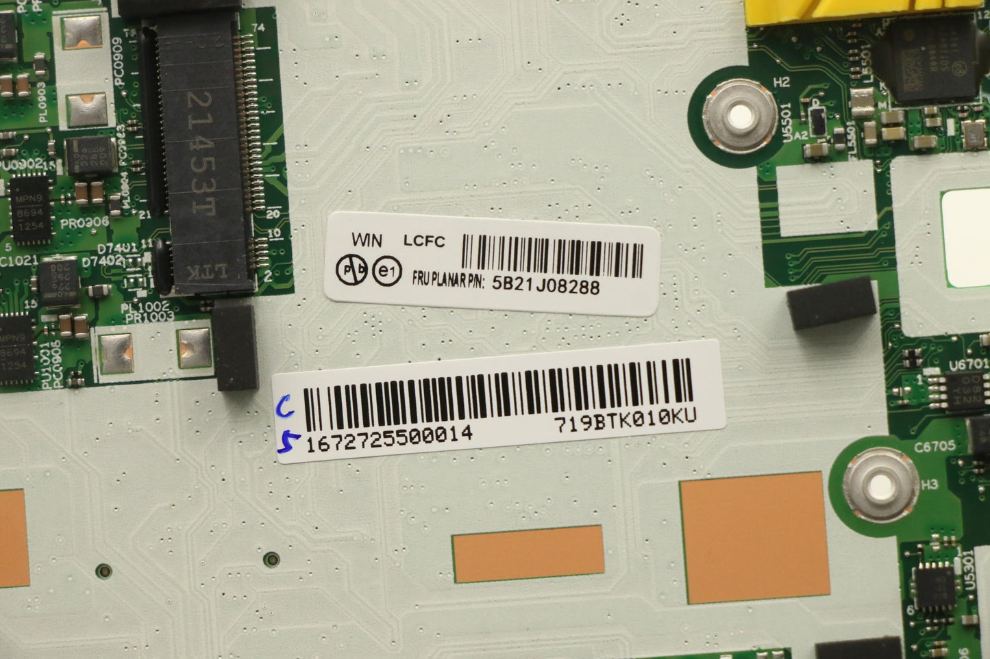 Lenovo Bdplanar I5-1135G7,16G,Ax201Nd - 5B21J08288