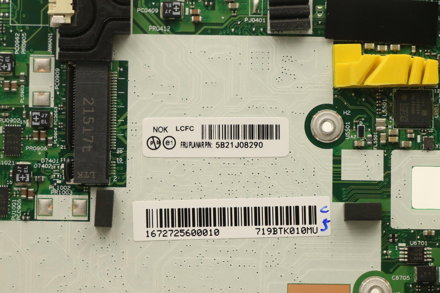 Lenovo Bdplanar I5-1135G7,16G,Ax201Nd - 5B21J08290