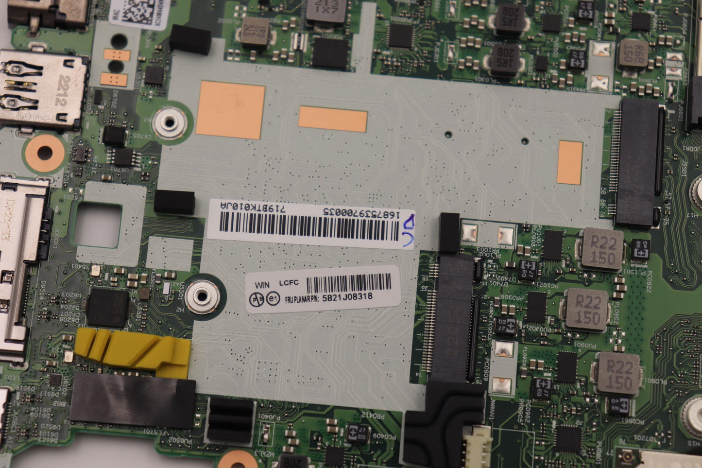 Lenovo Motherboard i5-1135G7, 8GB, AX201, Windows DPK - 5B21J08318