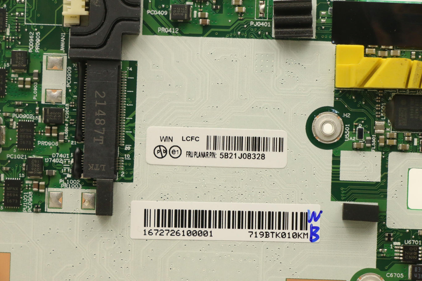 Lenovo Bdplanar I7-1165G78Gdisax201Nd - 5B21J08328