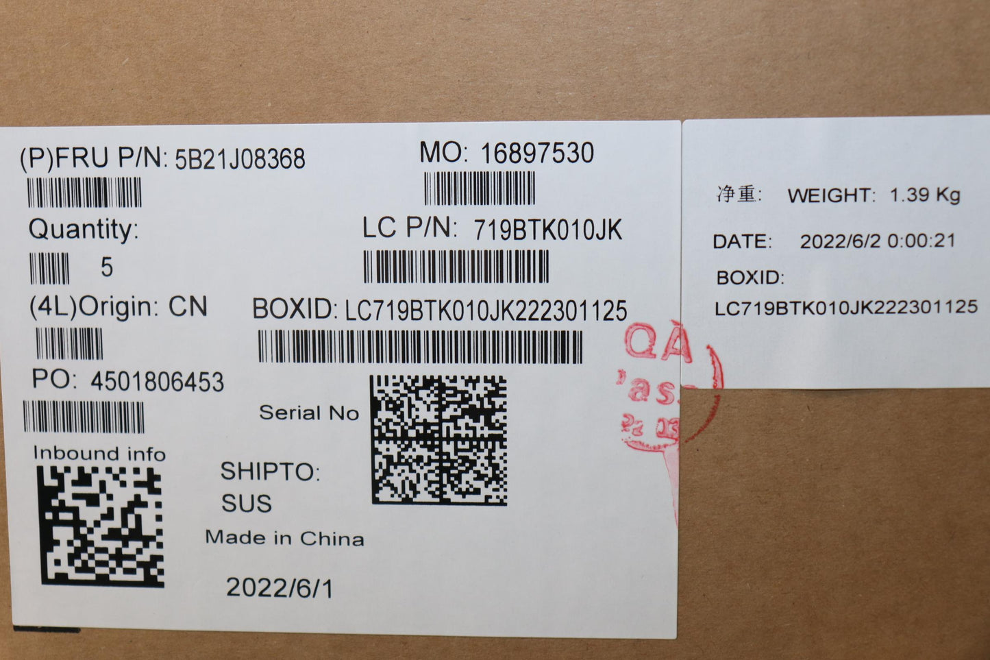 Lenovo Bdplanar I71185G7,8Gax201Vpndl - 5B21J08368