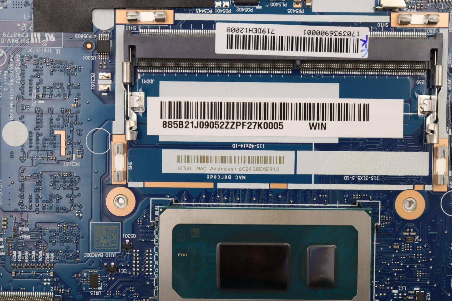Lenovo Bdplanar Mb L82Tw Win I31215Uu - 5B21J09052