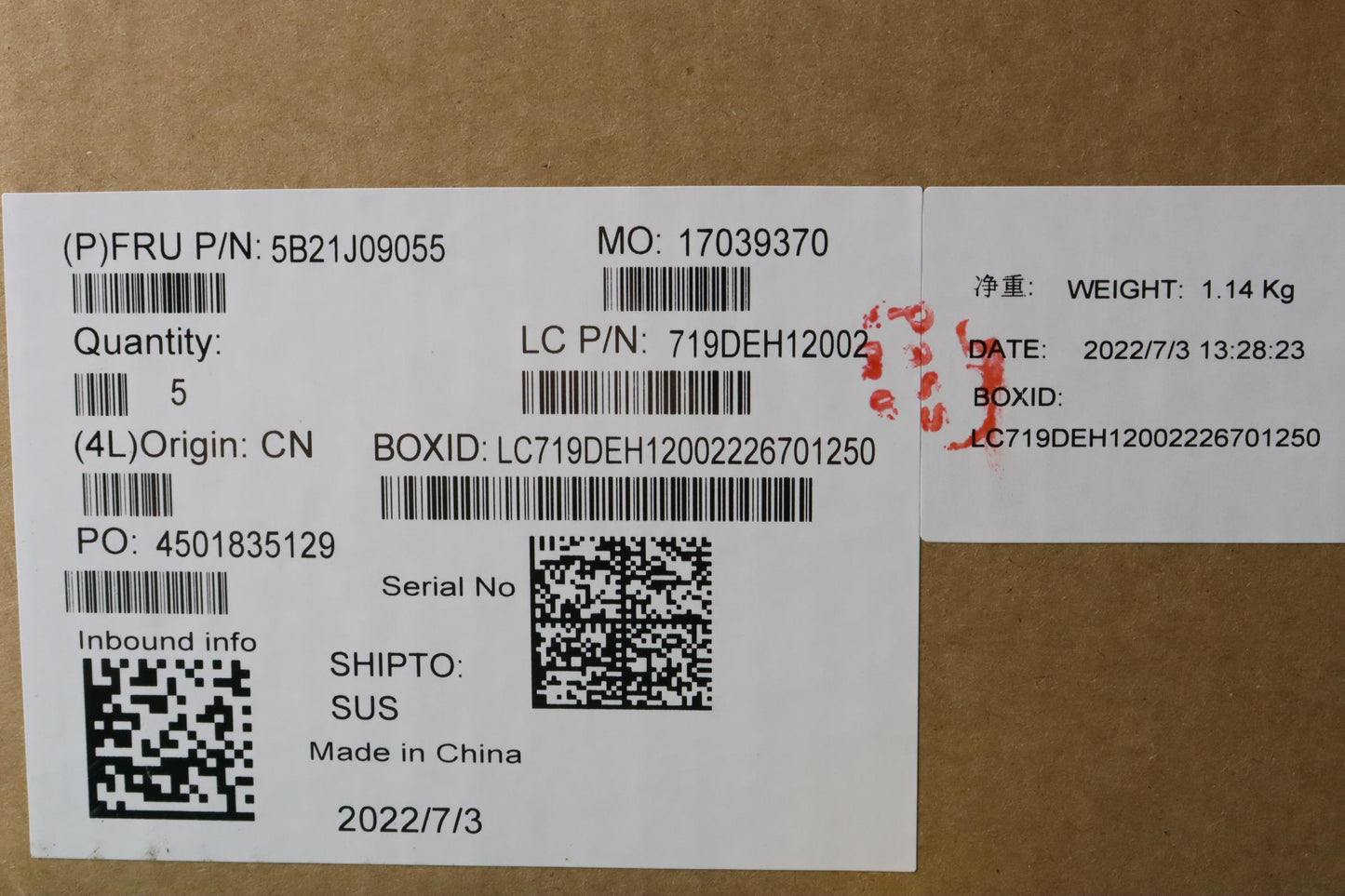Lenovo Bdplanar Mb L82Tw Nok I51235Uu - 5B21J09055