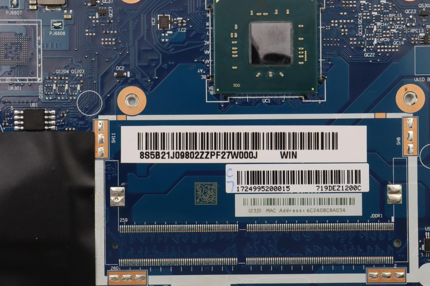 Lenovo Bdplanar Mb L82V7 Win N5030Uma - 5B21J09802