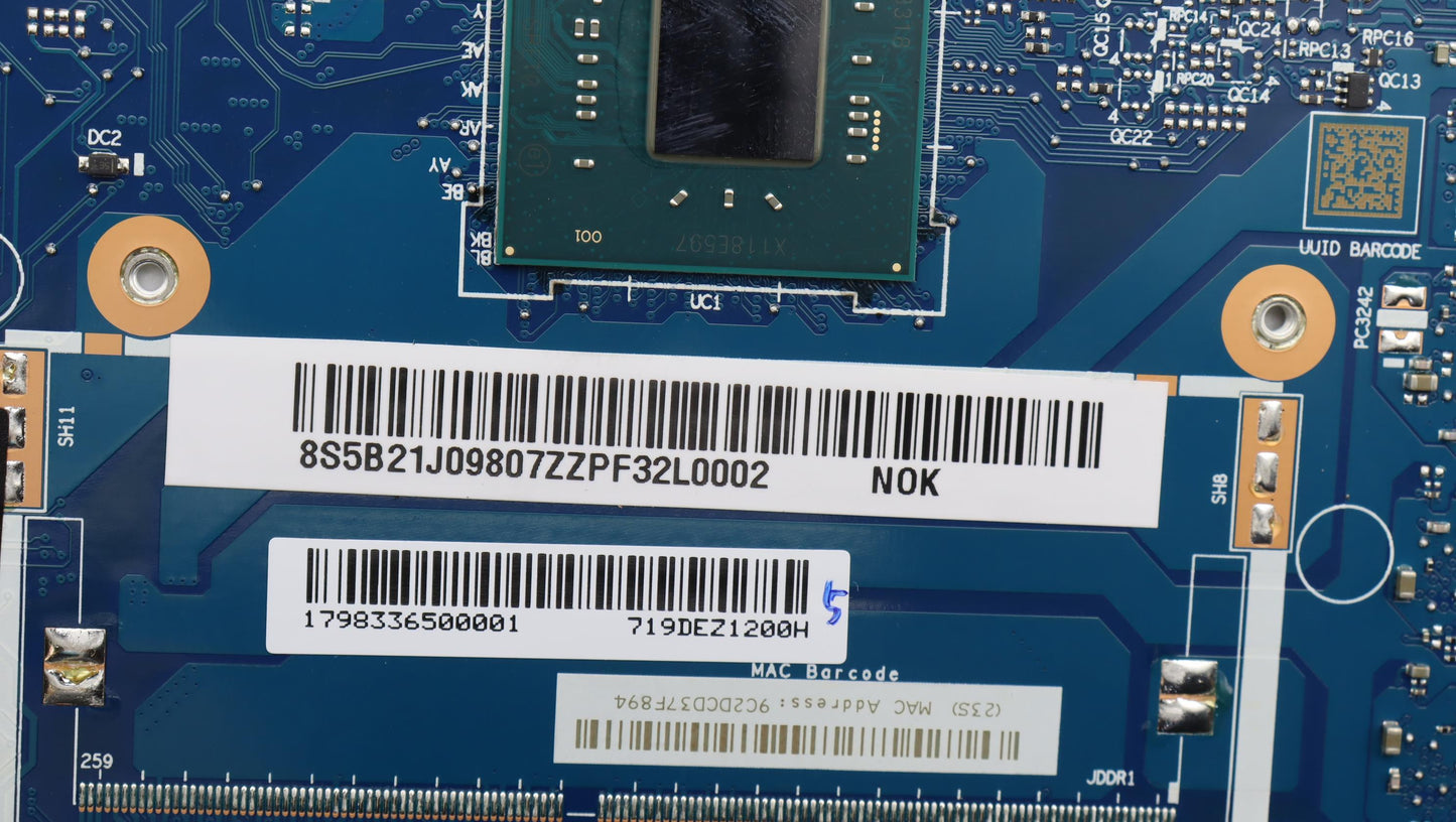 Lenovo Bdplanar Mb L82V7 Nok N4020Uma - 5B21J09807