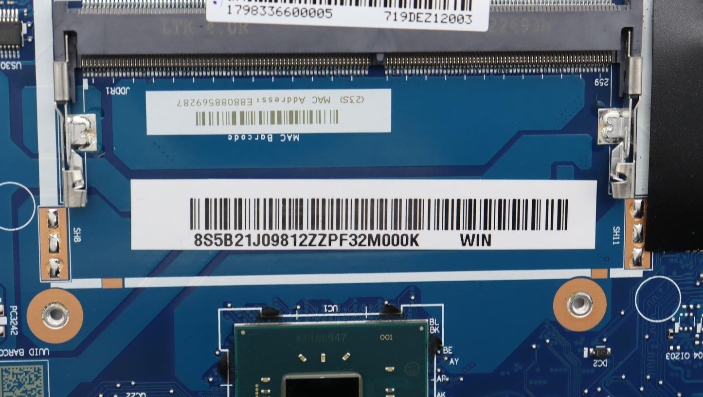 Lenovo Bdplanar Mb L82V7 Win N4120Uma - 5B21J09812
