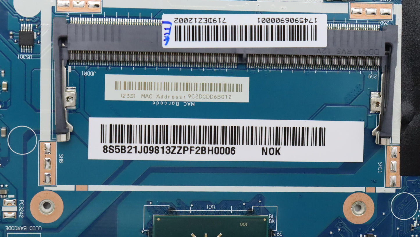 Lenovo Bdplanar Mb L82V7 Nok N4120Uma - 5B21J09813