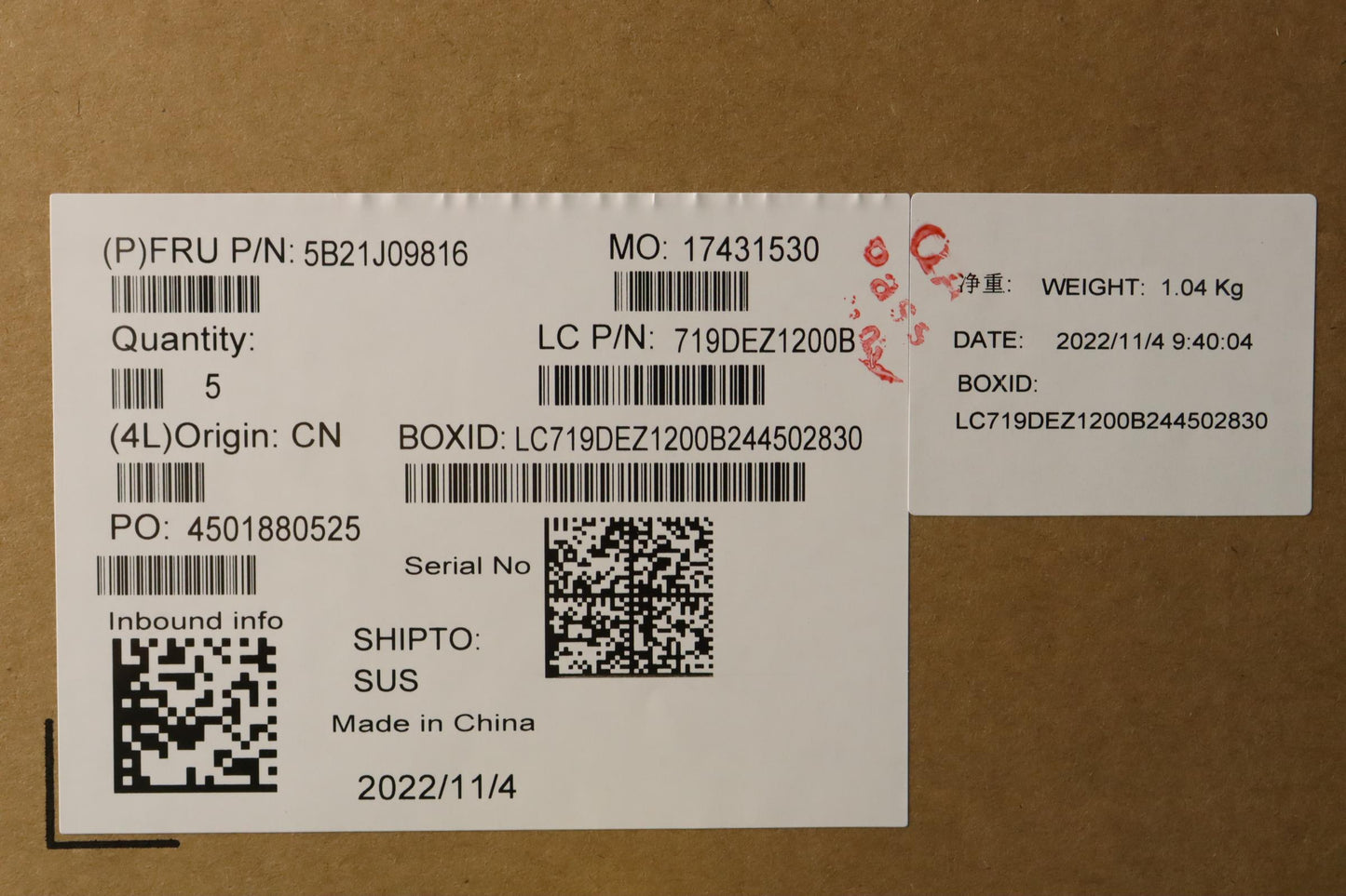 Lenovo Bdplanar Mb L82V7 Win N4020Uma - 5B21J09816