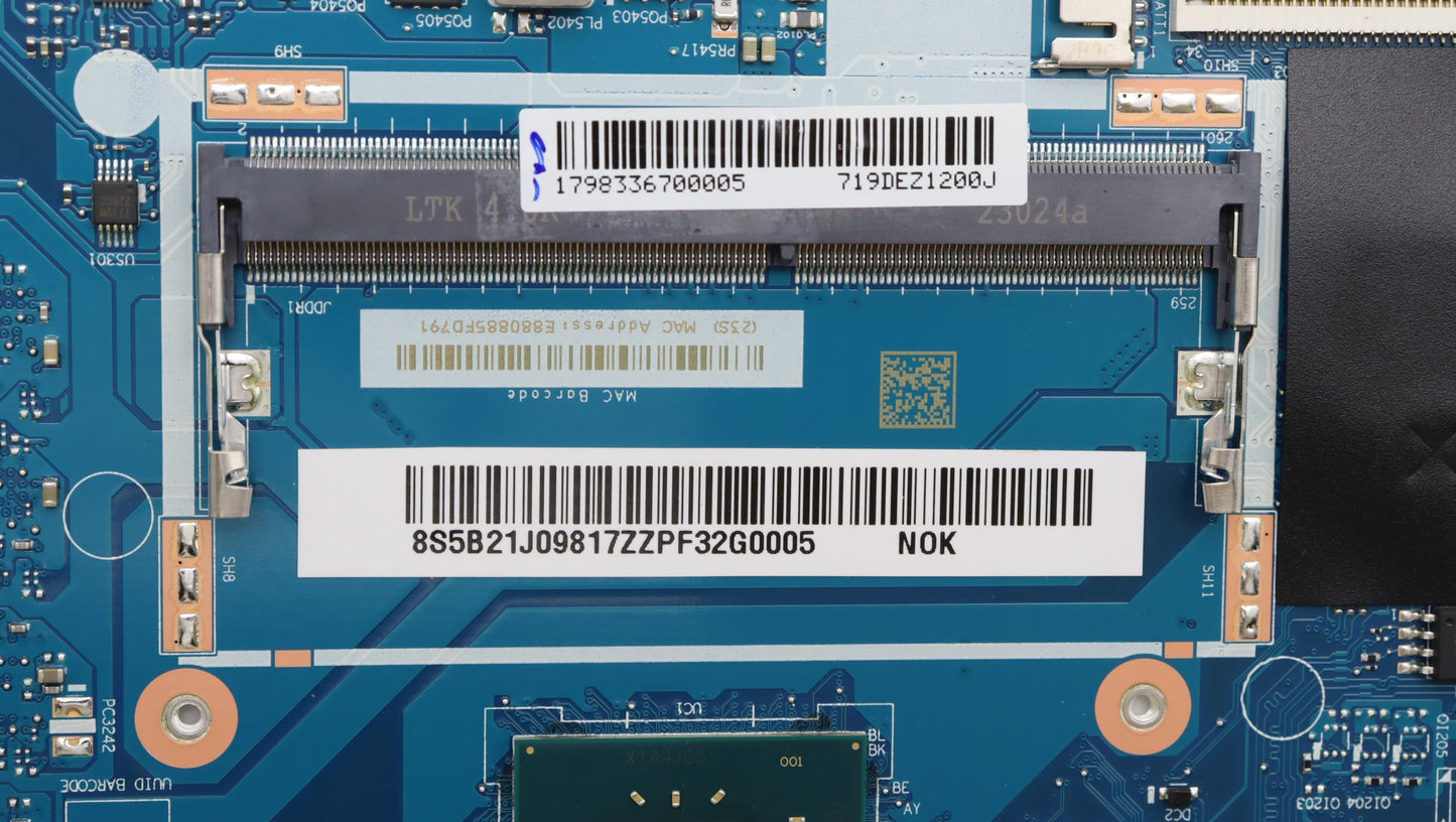 Lenovo Bdplanar Mb L82V7 Nok N4020Uma - 5B21J09817