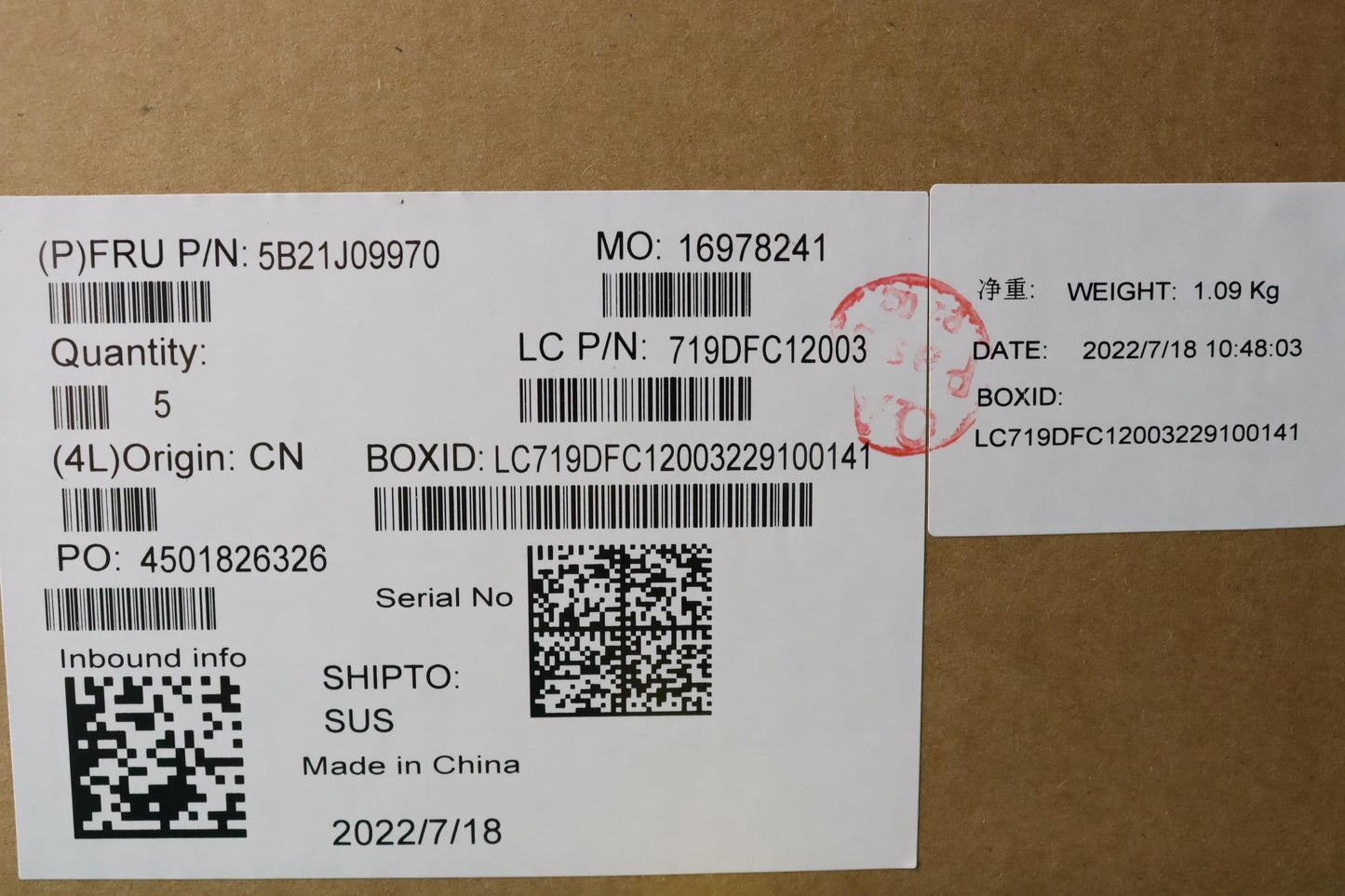 Lenovo Bdplanar Mbl82Utwin I712700Hrt - 5B21J09970