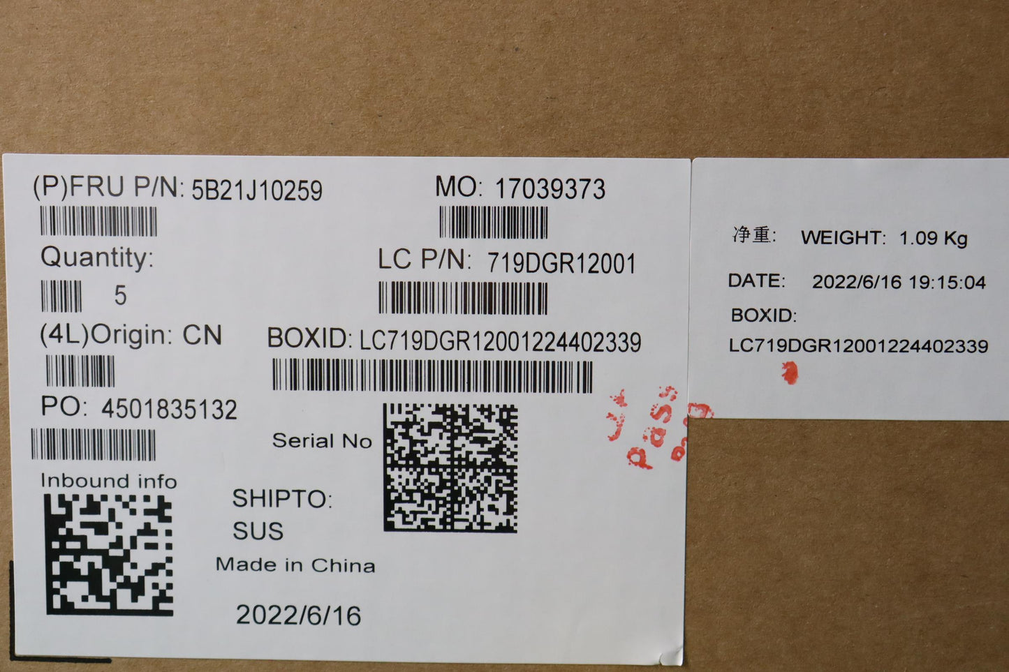 Lenovo Bdplanar Mb82Tki7127Rtx30504G1 - 5B21J10259
