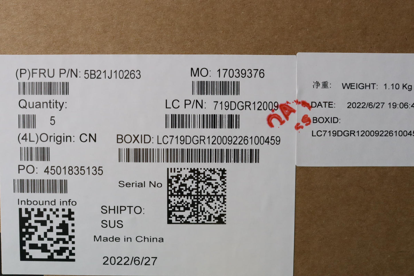Lenovo Bdplanar Mb82Tki7127Gtx16504G1 - 5B21J10263