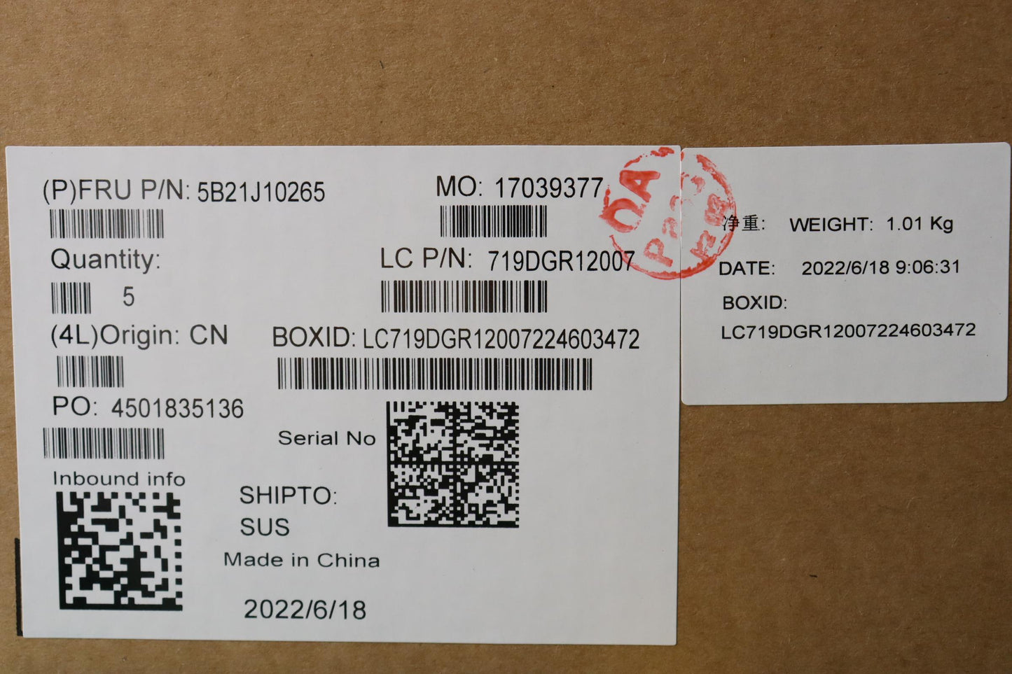 Lenovo Bdplanar Mb 82Tki512500Huma16G - 5B21J10265