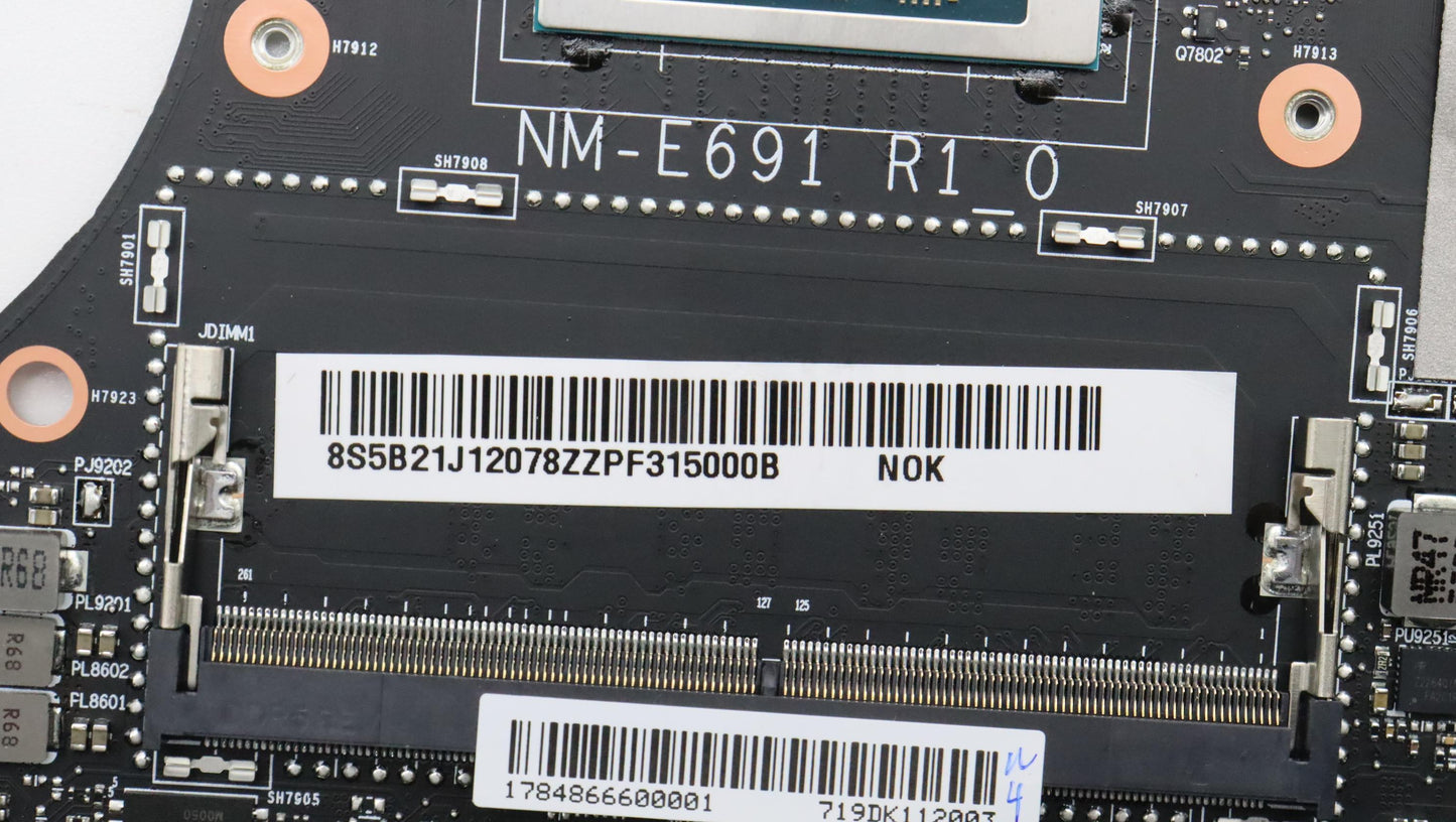 Lenovo Bdplanar Mbl82Ugnokr96900Hxrx6 - 5B21J12078