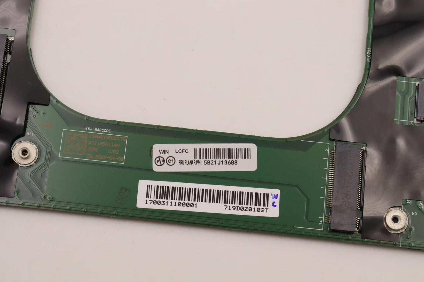 Lenovo Bdplanar Win,I51235U,8G,Ytpm2, - 5B21J13688
