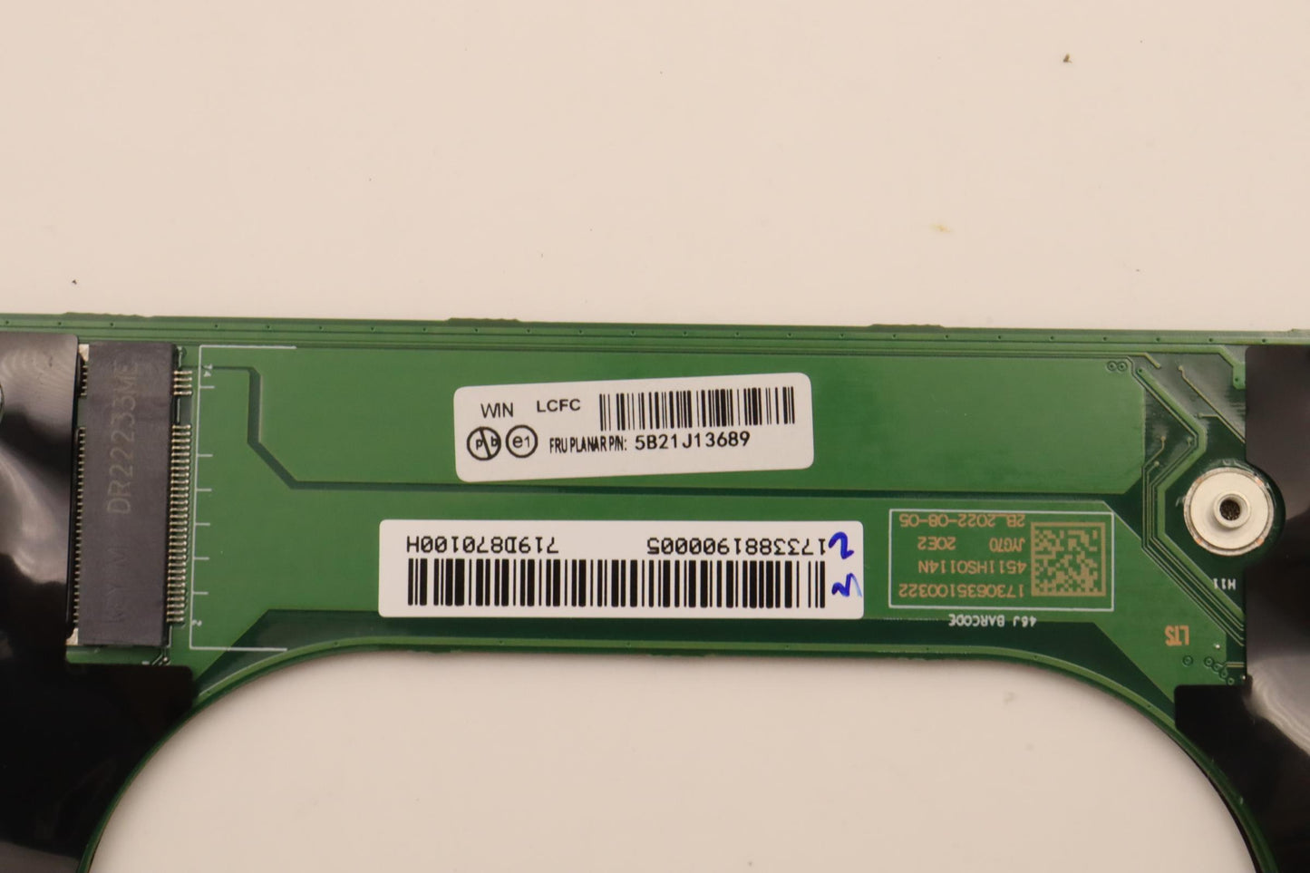 Lenovo Bdplanar Win,I51235U,8G,Ytpm2, - 5B21J13689
